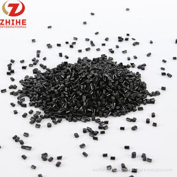 Bulk plastic pellets black masterbatch